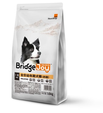 比瑞吉俱樂部全價幼年期犬糧（奶糕） 添加山藥海苔1.6kg